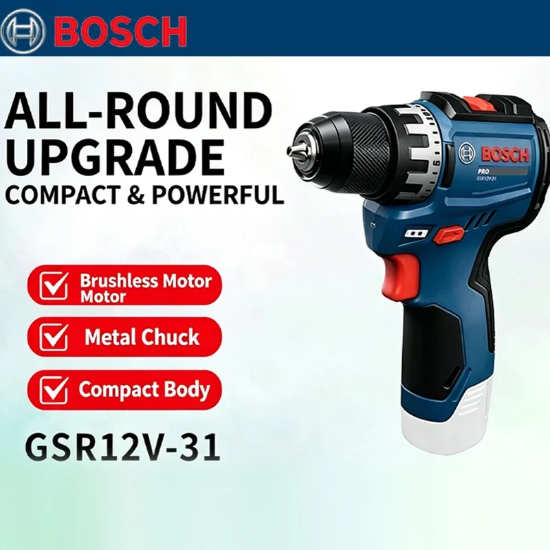 Power Tools Hand Tools - Trapano Elettrico Senza Spazzole Bosch GSR