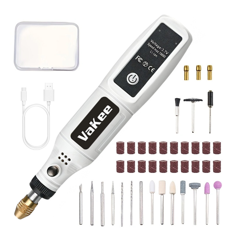 Power Tools Review - Utensile Rotante HJ021 16000RPM, Mini Penna
