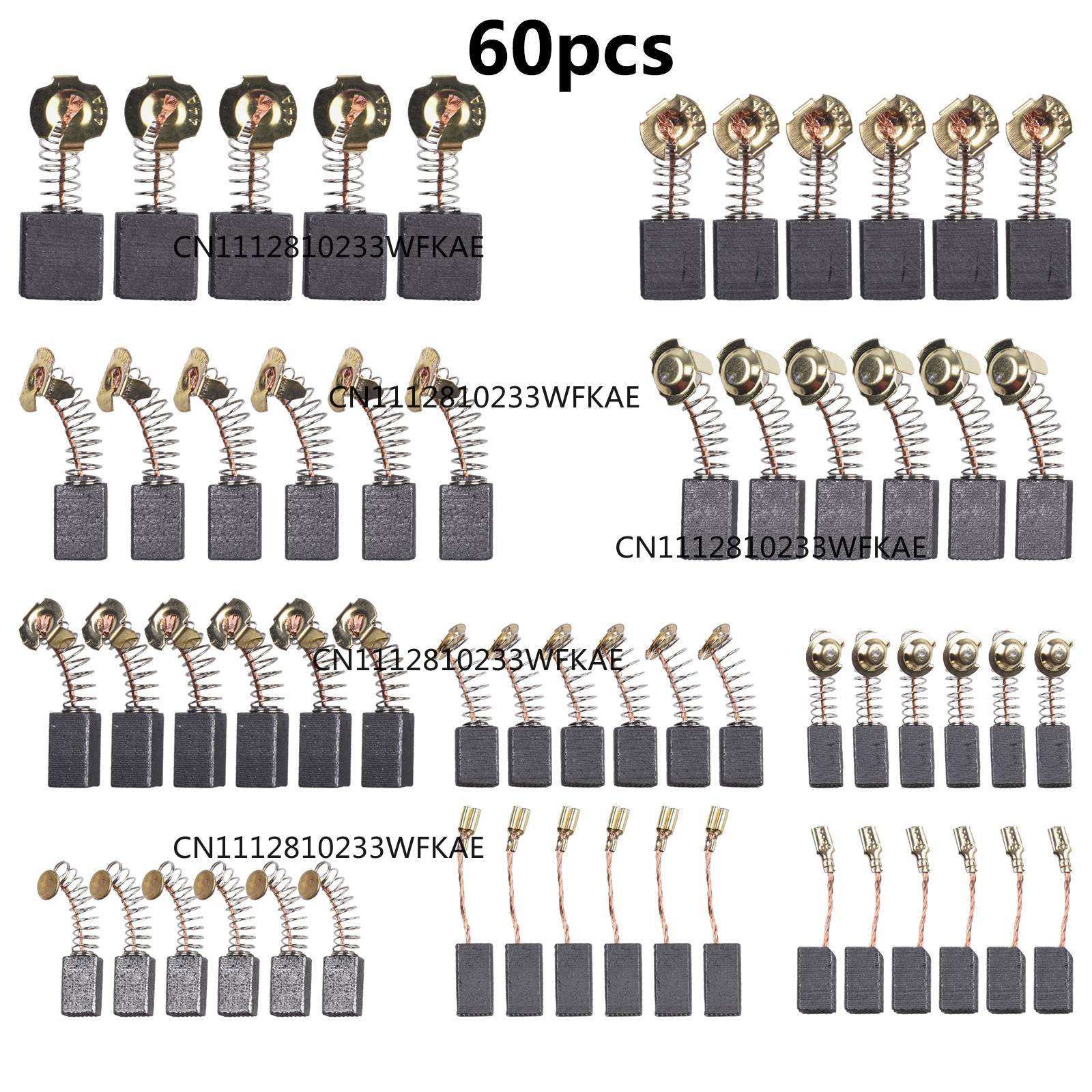 Power Tools Hammer - 60 pezzi/set, 10 misure, spazzole di