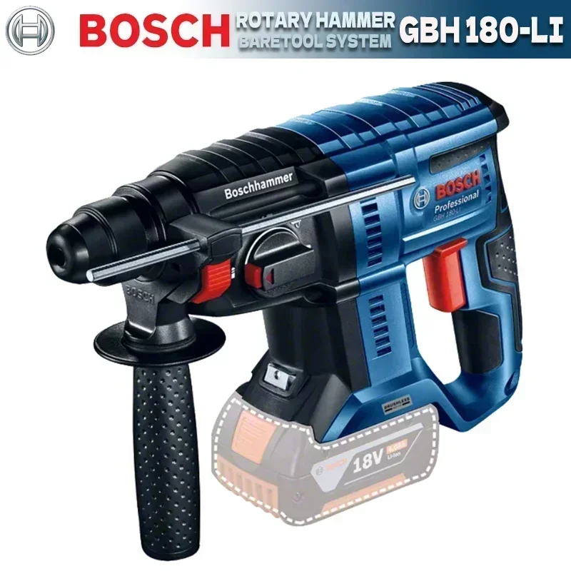 Power Tools Hammer - BOSCH GBH 180-LI Martello Perforatore Rotativo