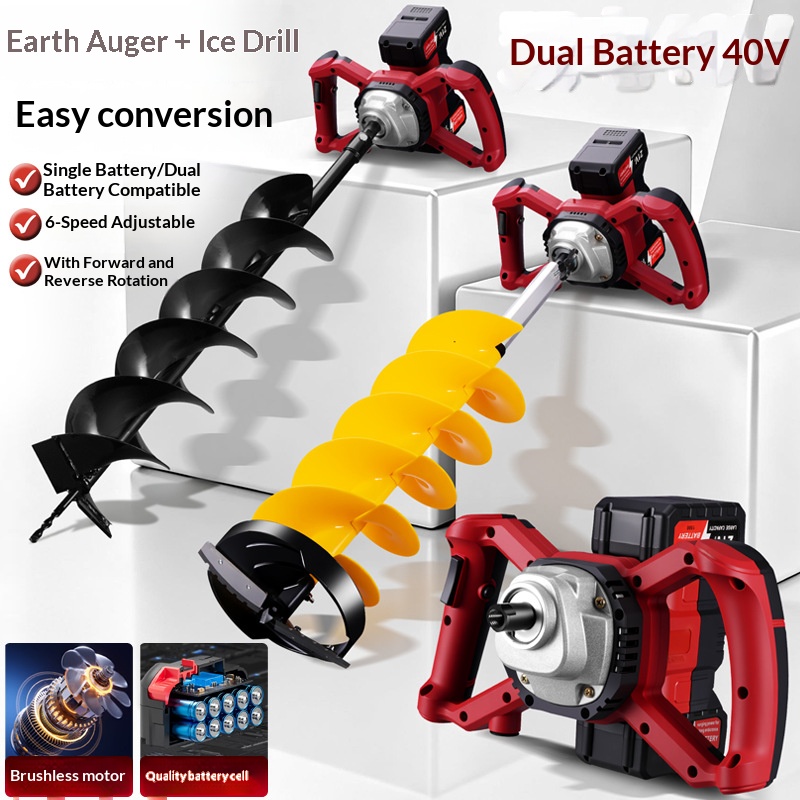 Power Tools In Construction - Trapano Elettrico a Batteria al Litio