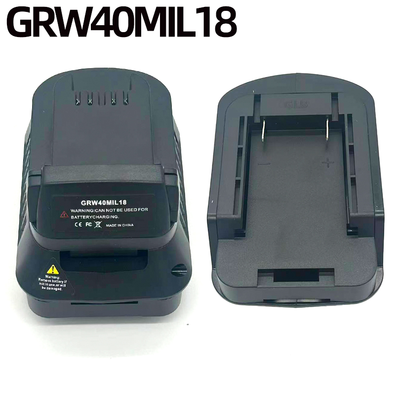Power Tools Use - Adattatore Convertitore Batteria GRW40MIL18 Compatibile con