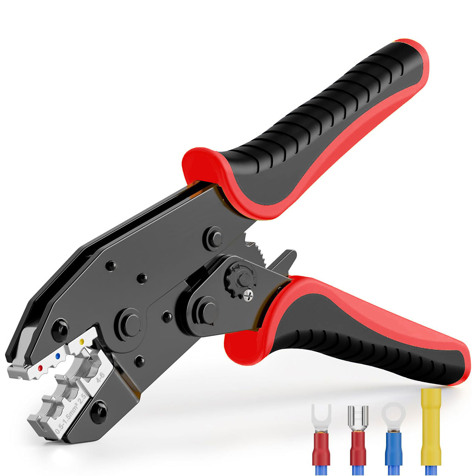 Power Tools Germany - Kit pinze a crimpare terminali preisolati