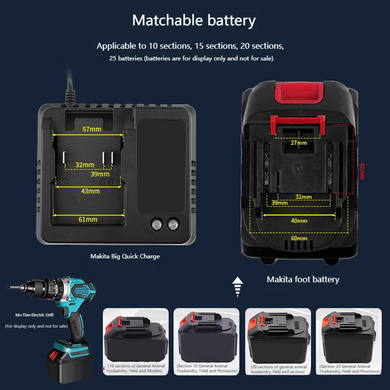 Caricabatterie EU US 18V 21V p - Power Tools Review recensione e prezzo