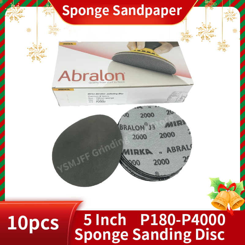 10 dischi abrasivi in spugna d - Random Orbital Sander recensione e prezzo