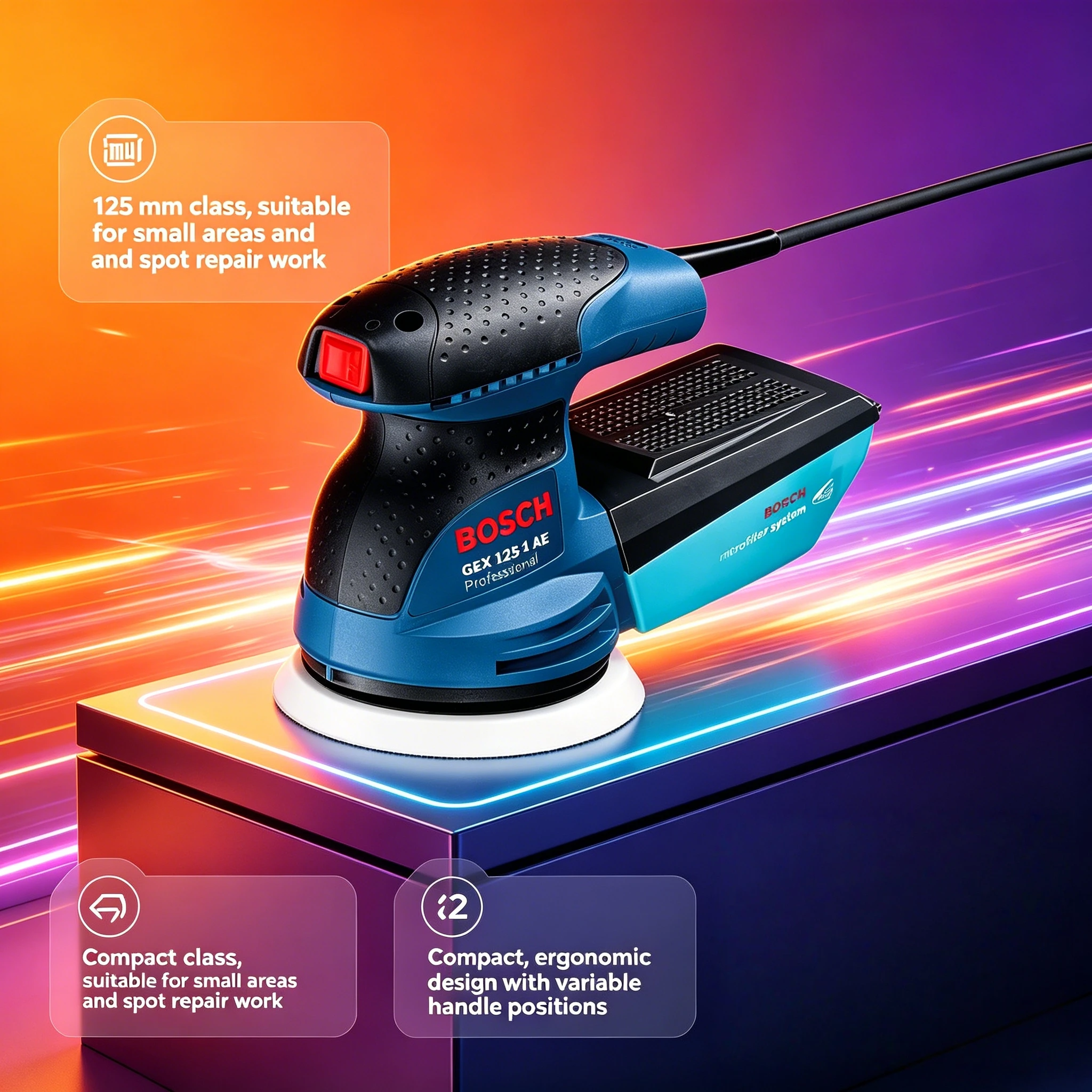 Levigatrice orbitale casuale B - Random Orbital Sander recensione e prezzo