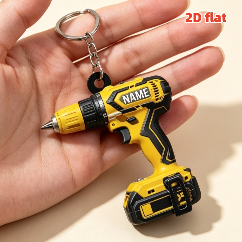 Portachiavi con Trapano Elettr - Power Tools Names recensione e prezzo