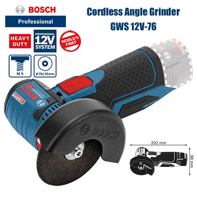 Bosch GWS 12V-76 Professional  - Power Tools Machine recensione e prezzo