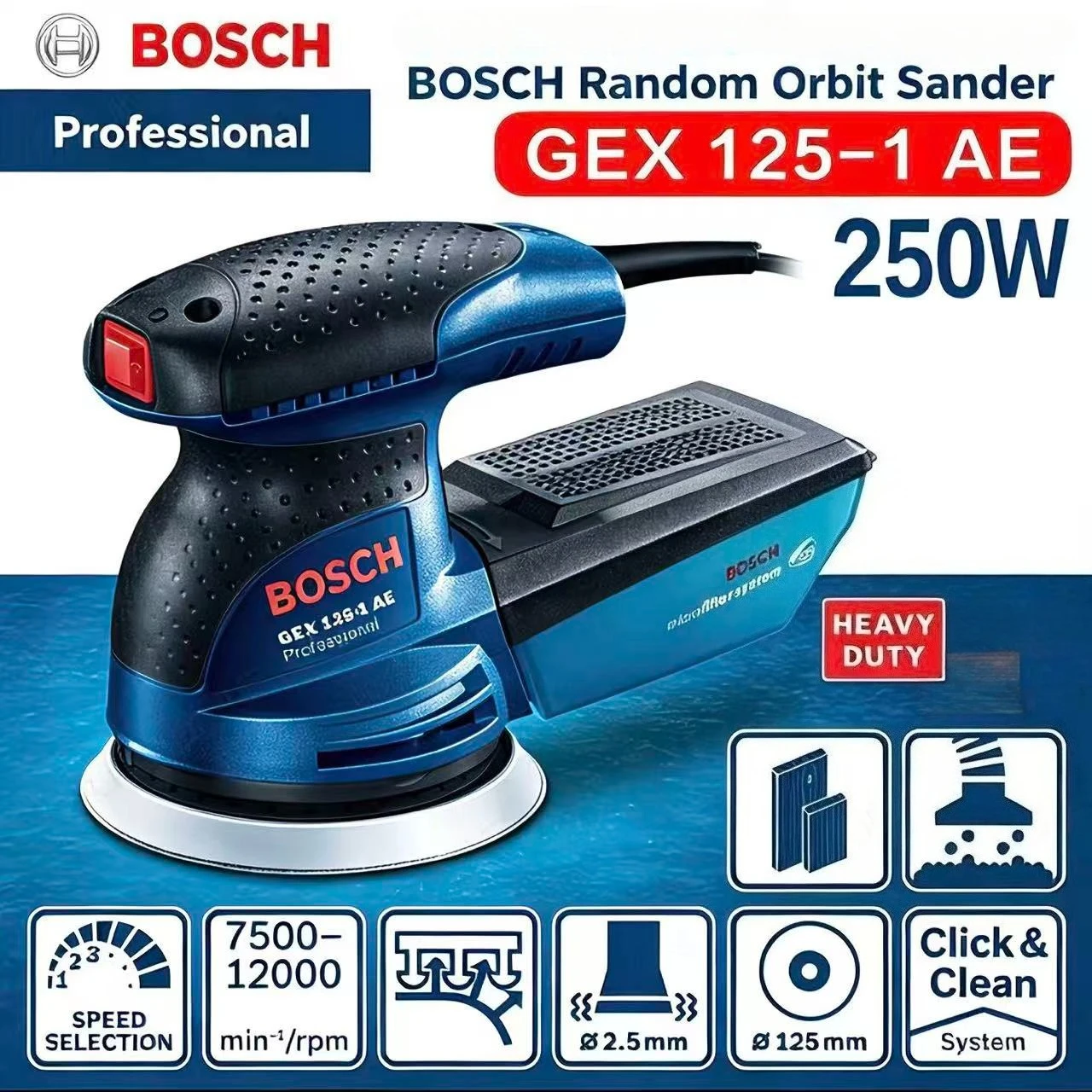 Levigatrice orbitale casuale B - Random Orbital Sander recensione e prezzo