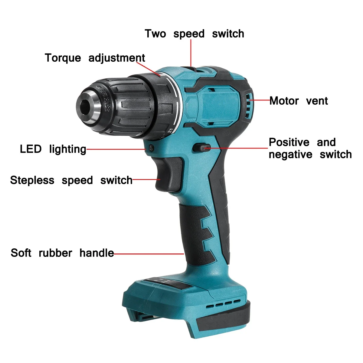 Trapano elettrico 18V 90N.m Co - Power Tools Hammer recensione e prezzo