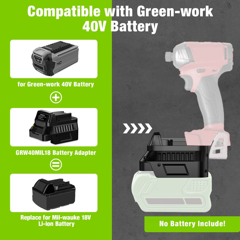 Adattatore Convertitore Batter - Power Tools Use recensione e prezzo